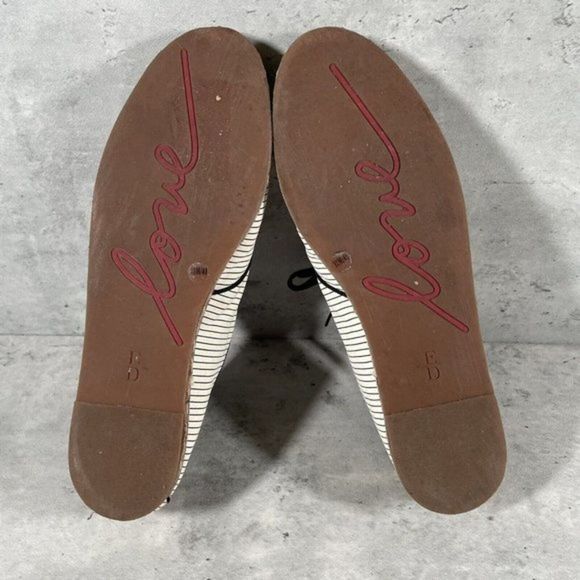 ED By Ellen Degeneres Womens Noram Striped White Black Oxford‎ Shoes Sz US 11M - Picture 7 of 9